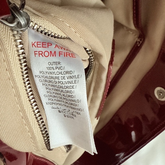 Burberry bag color burgundy - Picture 9 of 14